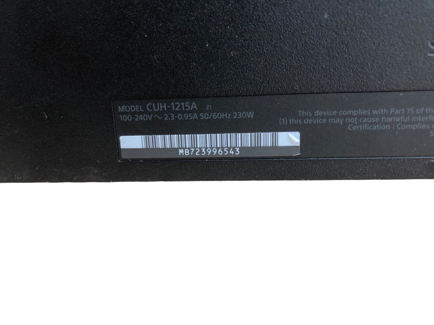 Sony PlayStation 4 500GB CUH-1215A No Controller