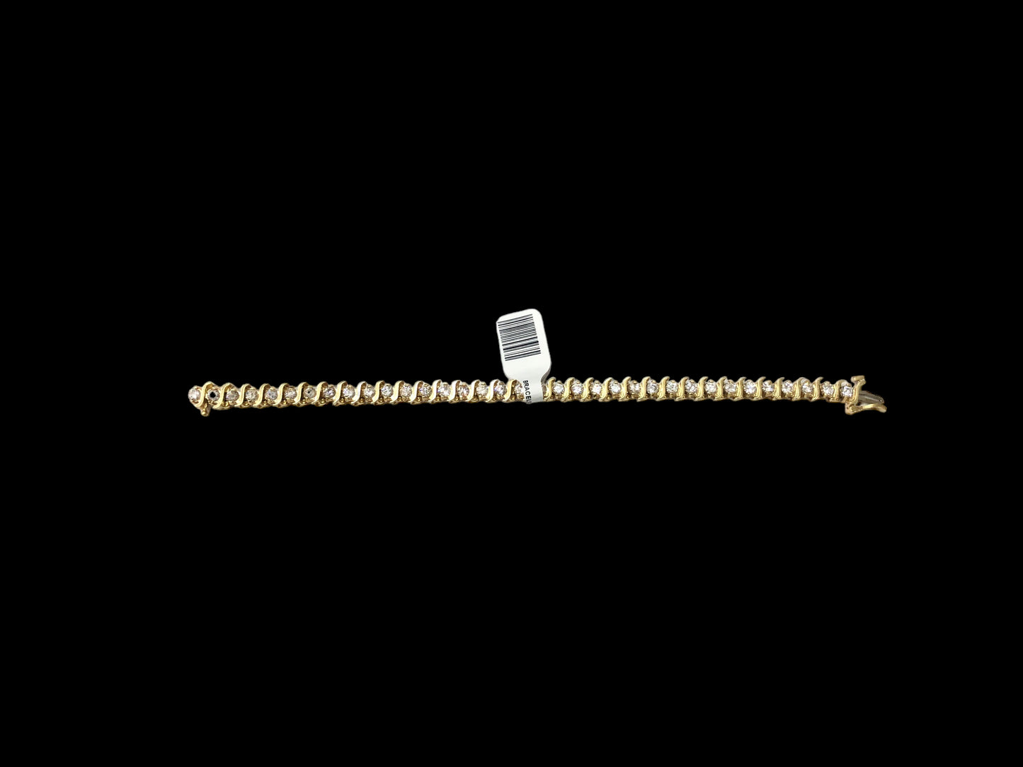 14K Yellow Gold Diamond Tennis Bracelet (3.50 CTW) (7 Inches) (Local pick-up only)