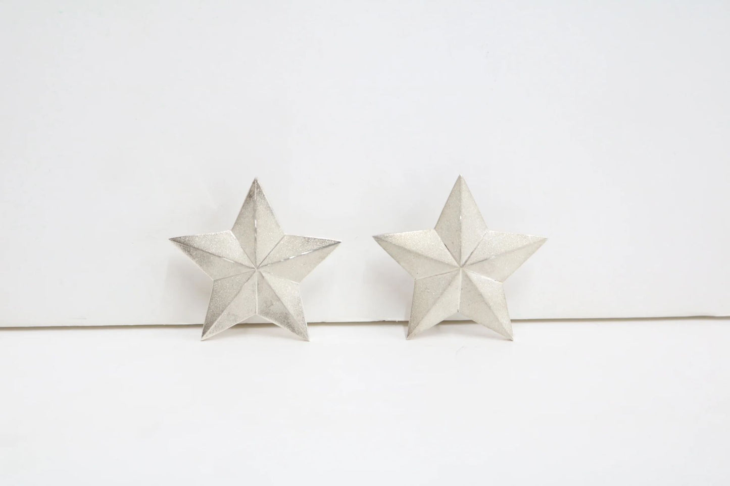 Sterling Silver Star Earrings